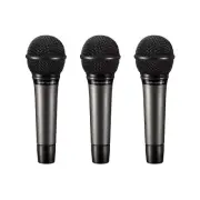 Audio-Technica ATM510PK Vocal Mic Pack - 3 Cardioid Dynamic Handheld Microphones