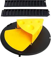 Humane Mouse Trap,Cheese Shape Outdoor Mousetrap Catcher - 5 Gallon Smart Slide Bucket Lid Mouse Trap, Quick Effective Mouse Catcher, Automatic Reset Bucket Lid Mouse Trap