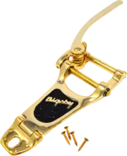Bigsby Gretsch B7GLH Vibrato Tailpiece, Made in USA, Left-Handed, Gold
