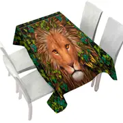 Return of the King Grape leaves Lion Tablecloth