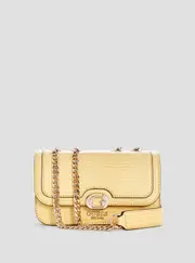 GUESS Women's Yellow Orlina Mini Crossbody Bag