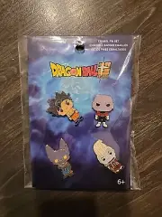 4 Piece DRAGONBALL Super Enamel Pin Set Funko POP