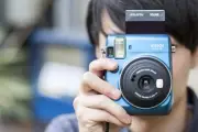 FUJIFILM instax mini 70 Blue instant camera^