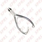Nail Nipper with Lock, 5.5", Angled Jaws