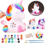 Dededa Paint Your Own Unicorn Night Light Art Kit, Arts and Crafts for Kids Ages