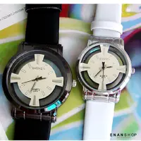 在飛比找蝦皮商城優惠-風格‧日韓春夏潮流『十字簍空設計手錶』男錶女錶情侶對錶。單款