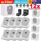 12PCS Dust Bag for Roborock P10,Q Revo,S8 MaxV / Max Ultra,Qrevo MaxV/Pro Vacuum