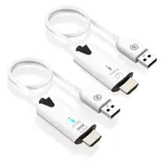30m Wireless HDMI Extender Video Transmitter+Receiver Display Adapter Cable