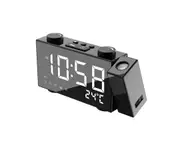F05 Multifunctional FM Radio Projection Alarm Clock Creative USB Home Electronic Clock Digital Display Temperature