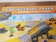 Engineering Truck City Playset Track Cars Trucks