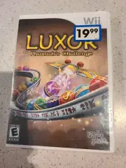 Luxor: Pharaoh's Challenge (Nintendo Wii, 2008) Sealed