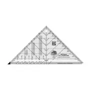 Creative Grids Half-Square 4-in-1 Triangle Quilt Ruler CGRBH1