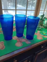 3 PLASTIC PEPSI COLA CUPS #5224