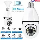 Full HD 1080P E27 Bulb Wireless Wifi IP Camera Home Security Lamp Light Camera