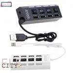 HIGH SPEED 4 PORT USB 2.0 EXTERNAL MULTI EXPANSION HUB WITH