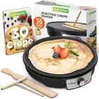 NutriChef Electric Crepe Maker / Griddle, Hot Plate Cooktop