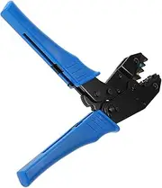ETHZZLE Ratchet Crimper Butt Connectors Crimp Tool Flag Terminal Crimpers Wire Striper Insulated Terminal Crimper Ratcheting Crimping Tool Wire Stripper Terminal Crimping Tool