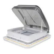 Aussie Traveller 400x400 Roof Hatch with Smoke Black Lid