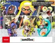 New NINTENDO amiibo Triple Set [Inkling / Octoling / Kojake] Splatoon From Japan