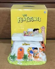 The Flintstones Family Home House Westland Cookie Jar Fred Wilma Pebbles RARE!