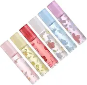 [OSOLADY] 6Pcs Lip Care Moisturizing Lip Oil Gloss for Women Hydrating for Dry Lips Lip Gloss Base for Daily Use present for Friends