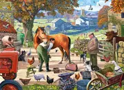 Gibsons - Farrier On The Farm Large Piece Puzzle 250pc