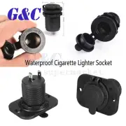 Waterproof DC 12V Car Boat Motorcycle Cigarette Lighter Socket Outlet Power Plug