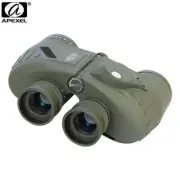 APEXEL HD 10X50 High Power Marine Binoculars with RangefinderCompass for Hunting