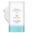 Goongbe - Fresh Sun Stick for Babies, Kids & Adults - Vegan, Reef-Safe, 0.49oz.