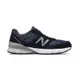 New Balance 990 V5 男鞋 深藍色 休閒鞋 2E寬楦 麂皮 美製 反光 M990NV5