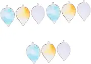 FOMIYES 3sets Manicure Pallet Nail Art Mixing Tray Diy Plate Nail Art Pallet Polish Mixing Tray 3pcs*3