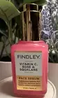 FINDLEY Vitamin C + Rose + Squalane Face Serum Brightens & Hydrates +