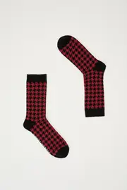 Virtue Houndstooth Socks