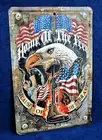 HOME of the FREE *US MADE* Full Color Metal Sign - Man Cave Garage Bar Pub Décor