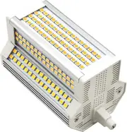 R7S LED bulb 50W warm light dimmable 3000k double-ended J118 J-type 118MM LED spotlight 5000LM 500W equivalent halogen street light 200 degrees