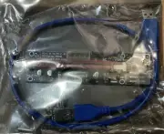 8 Pack PCI-E Riser for Bitcoin Litecoin ETH Mining 6PIN+MOLEX PCIEX1 to PCIE X16