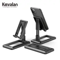 在飛比找momo購物網優惠-【Kavalan】手機平板伸縮摺疊支架-黑色(羽量級輕薄設計