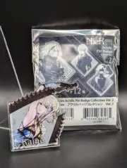 Nier Square Enix Acrylic Pin Badge Nier Cafe Square Enix Store Kaine