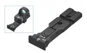 LPA "Red Dot Ready" Black Adjustable Rear Blade Sight for Smith & Wesson WXT0407