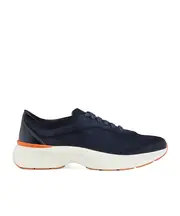 Santoni Bounce Lace-Up Sneakers UK7.5,UK9,UK10,UK11,UK8.5,UK9.5 blue