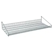 Metro GS1848K3 SmartWall Grid Shelf with Retaining Ledge, Metroseal Green Epoxy