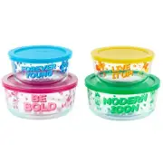 Exclusive Pyrex Glass 8-piece Minnie Mouse Decorated Food Storage Set