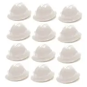 HP24110 Full Brim Hard Hat 4 Point Ratchet Suspension - 12 Count White