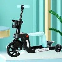 在飛比找momo購物網優惠-【巧可】多功能兒童滑滑車 滑板車(戶外玩具 滑板車 滑行車 