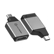 Alogic ULCDPMN-SGR Ultra Mini USB Type-C USB-C to DisplayPort DP Male to Female Adapter