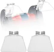 2 Pcs Grinder Eyeshield Bench Grinder Eyeshield, Replacement Transparent Guard Bench Grinder Eye Guard Kit Bench Grinder Eyeshield (M)