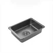 Stainless Steel Basin Outdoor Camping Picnic Wash Hands And Dishwashing Sink New