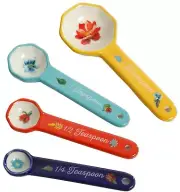 Pioneer Woman Spring Bouquet Medley Whimsy Measuring Spoons 4 Piece NEW COLORS