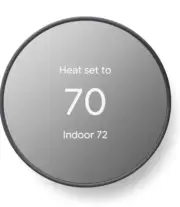 Google Nest Smart Thermostat Charcoal