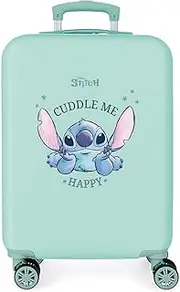 Joumma Disney Cuddle me Cabin Suitcase Blue 38 x 55 x 20 cm Rigid 2 kg Combination Lock Side ABS 2 kg 34L Hand Luggage, Blue, One Size, Cabin Suitcase, Blue, One Size, Cabin Suitcase